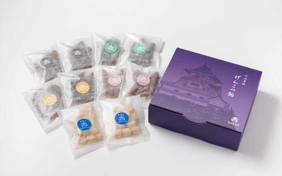 愛知県犬山名物「げんこつ飴詰め合わせ 彩～いろどり～」のご案内