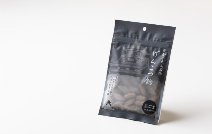 愛知県犬山名物げんこつ飴　黒ごま