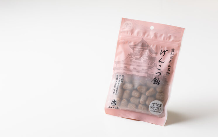 愛知県犬山名物げんこつ飴　すはま（きなこ団子）
